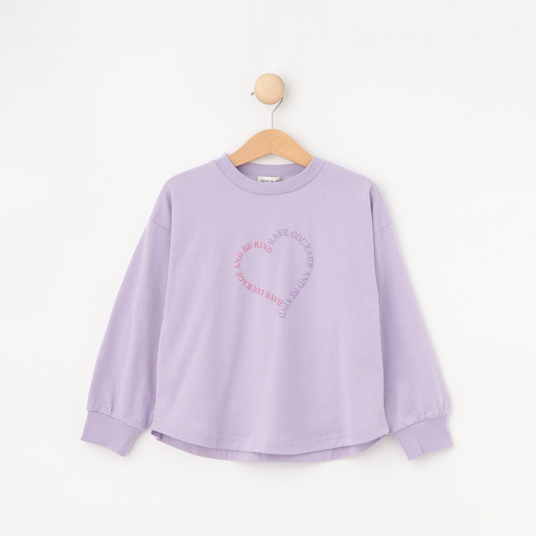 SHOO･LA･RUE「【100-150cm/洗える/姉妹リンク可】GIRLS プリントアソートロンT」|Tシャツ・カットソー|