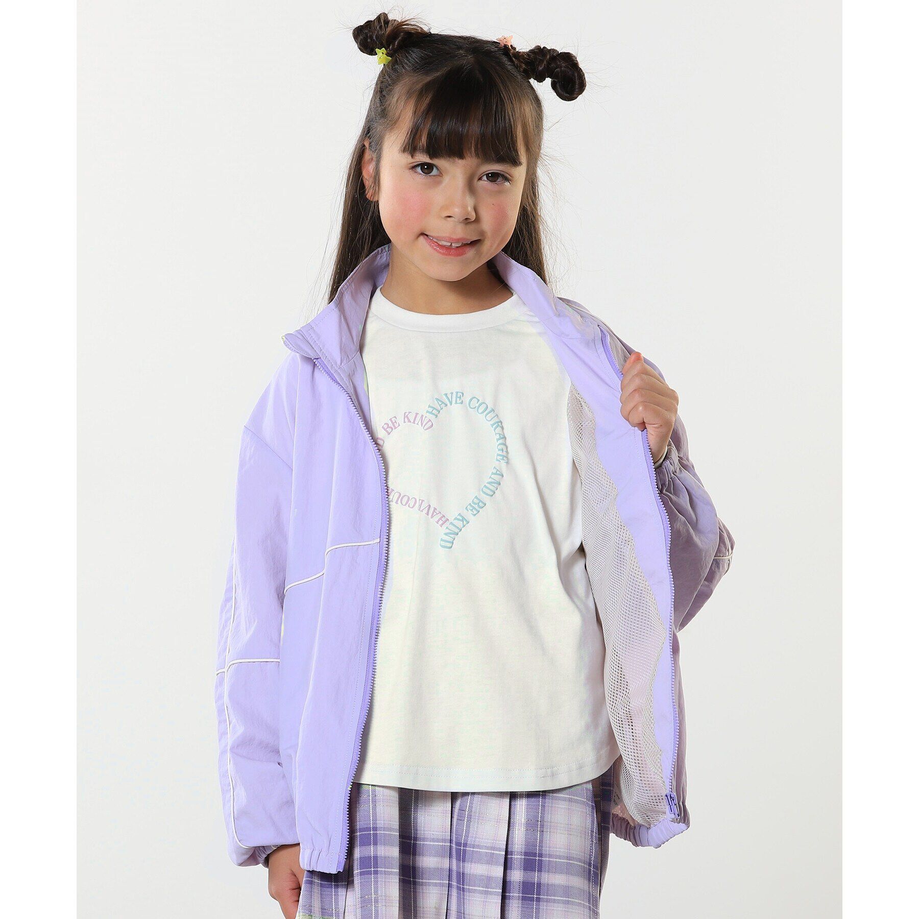 SHOO･LA･RUE「【100-150cm/洗える/姉妹リンク可】GIRLS プリントアソートロンT」|Tシャツ・カットソー|