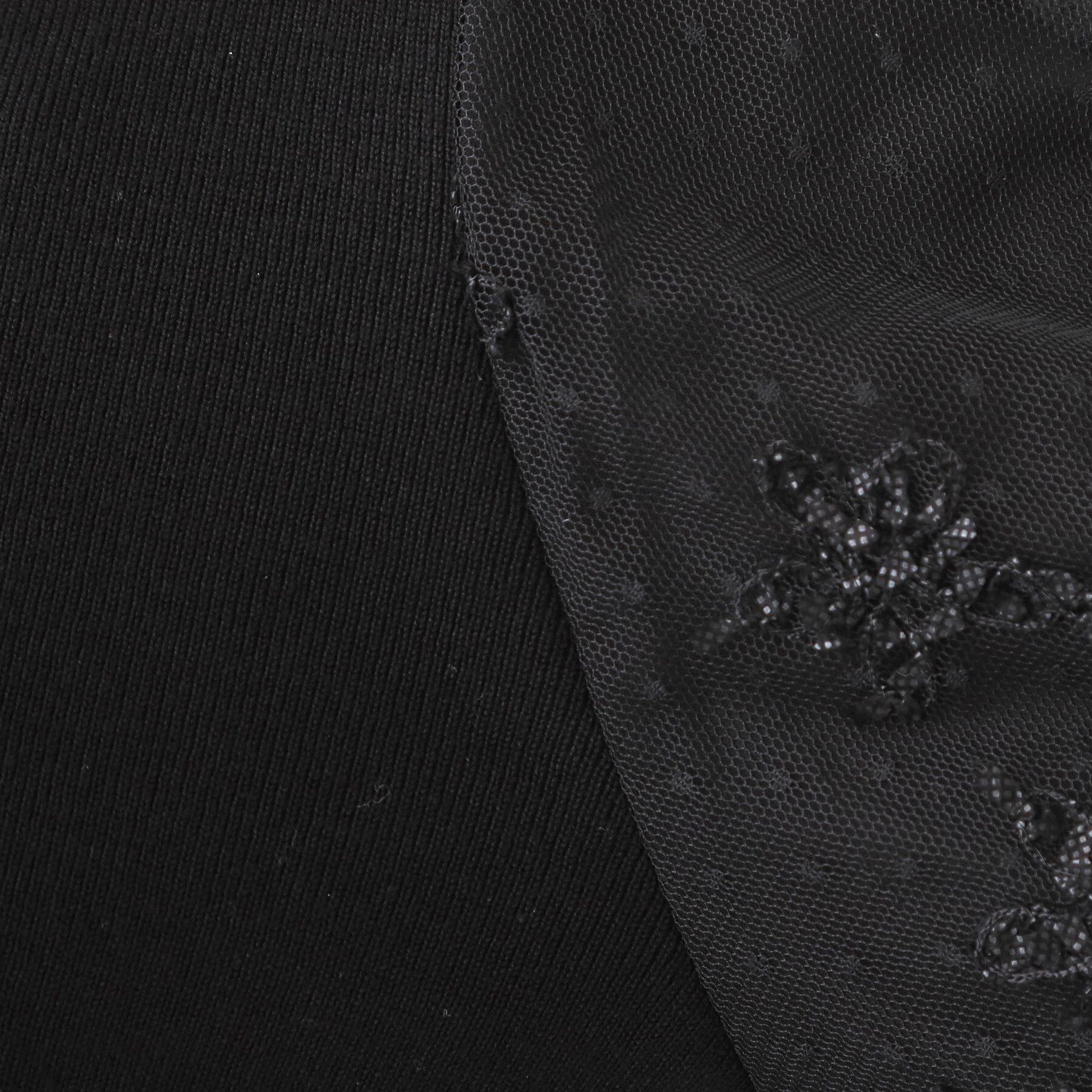 SHOO･LA･RUE「【S-LL】1枚で華やかになる お袖レースドッキングニット」|ニット・セーター|