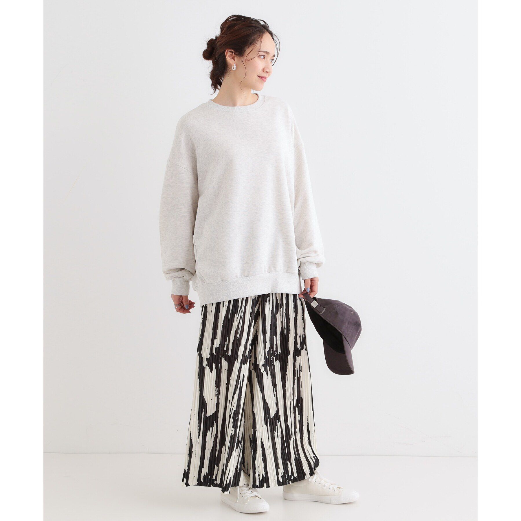 SHOO･LA･RUE「【洗える/着丈が選べる】ベーシックスウェット」|パーカー|