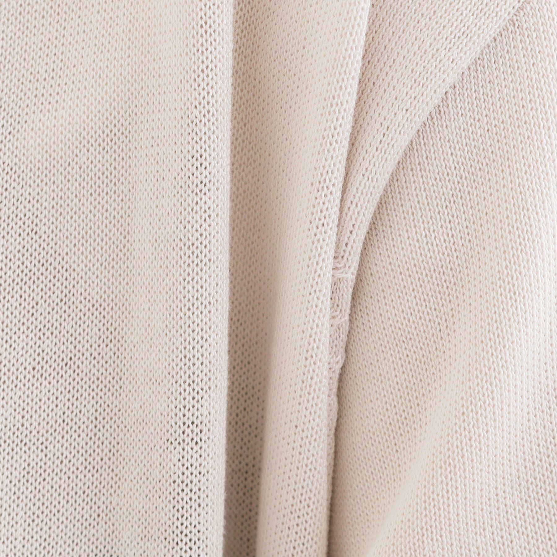 SHOO･LA･RUE「【洗える/UV】さらっと羽織れる ミドル丈Vネックカーディガン」|カーディガン|