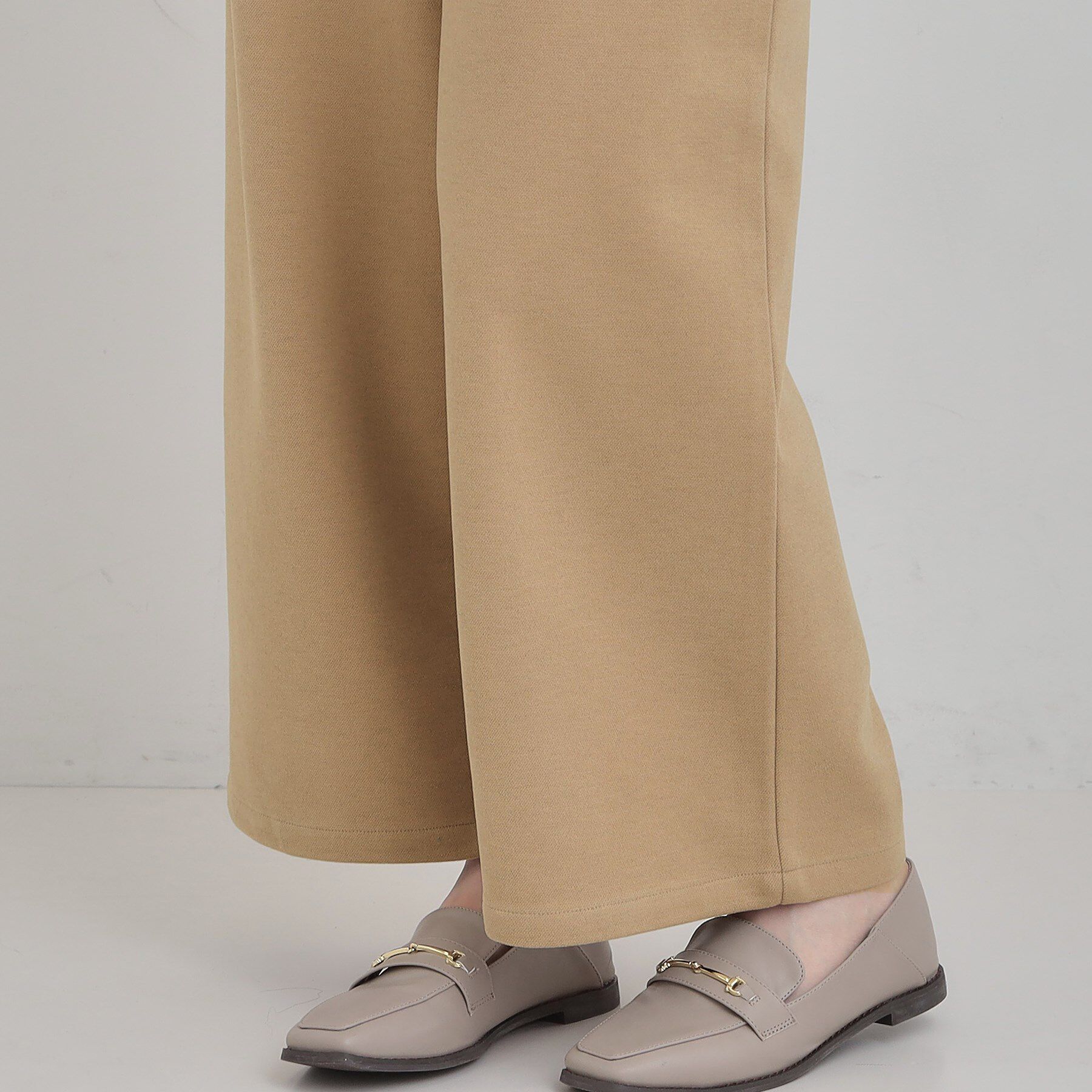 SHOO･LA･RUE「【洗濯機可/S-LL】あったか起毛ワイドパンツ」|その他|