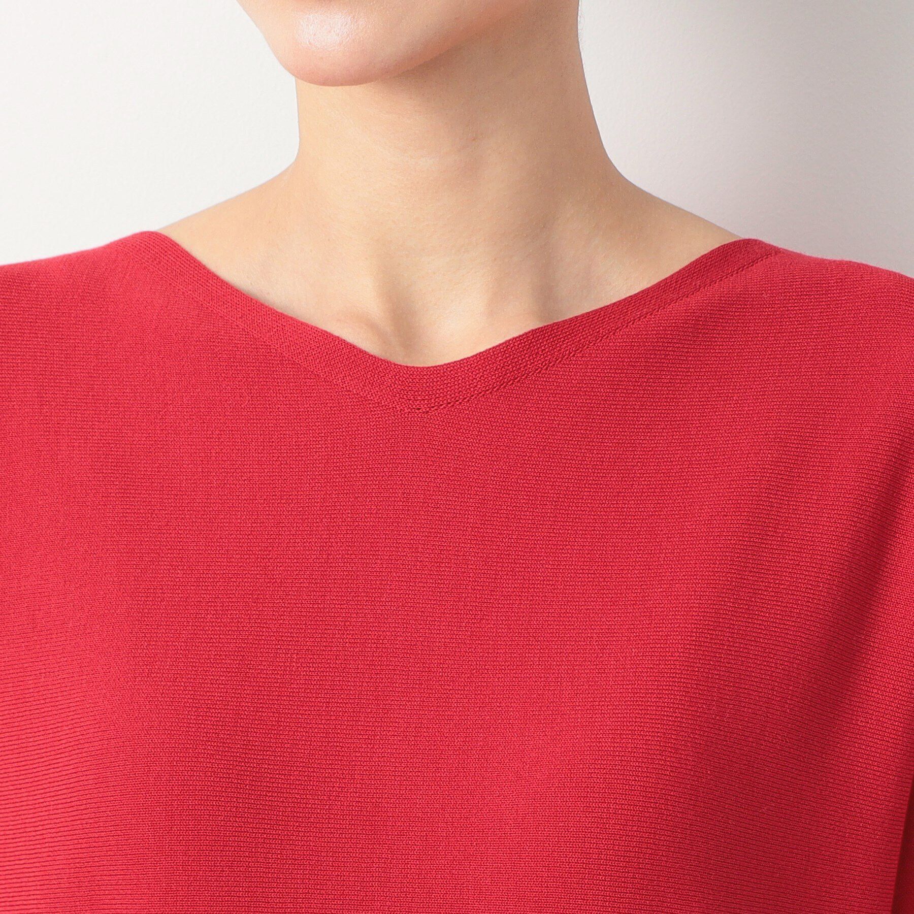 Dessin「【洗える】後ろボタンニットプルオーバー（XS～L）」|ニット・セーター|