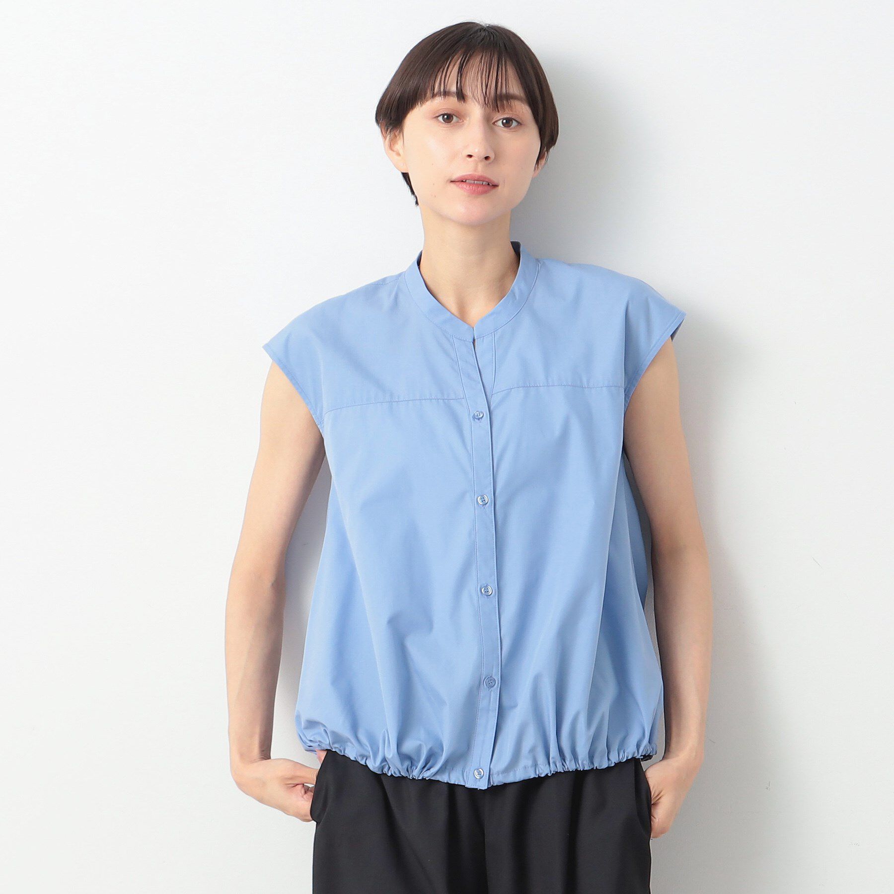 Dessin「【洗える】ドローコード付きブラウス」|シャツ・ブラウス|