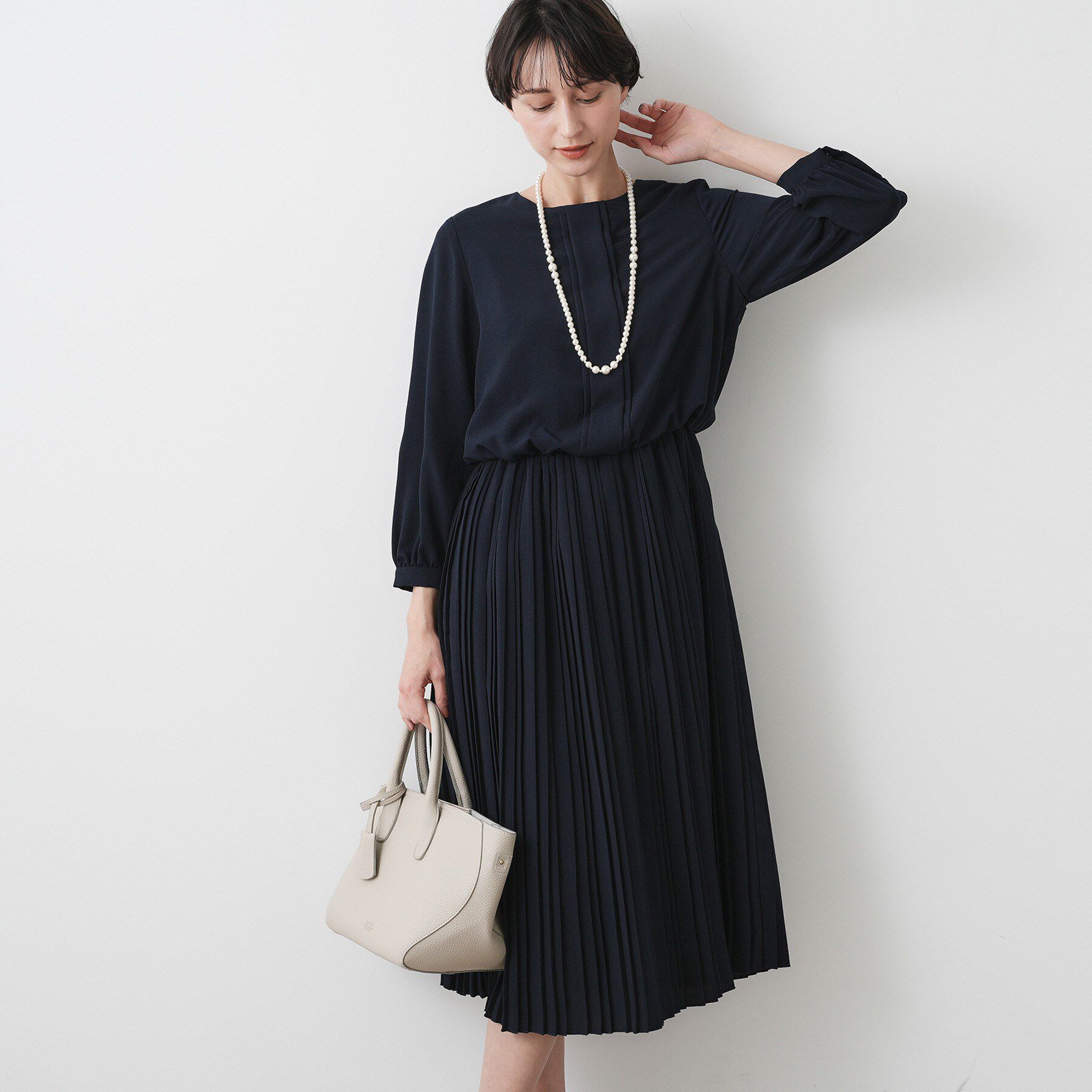 Dessin「【入卒/セレモニー】セレモニージョーゼットワンピース」|ワンピース|