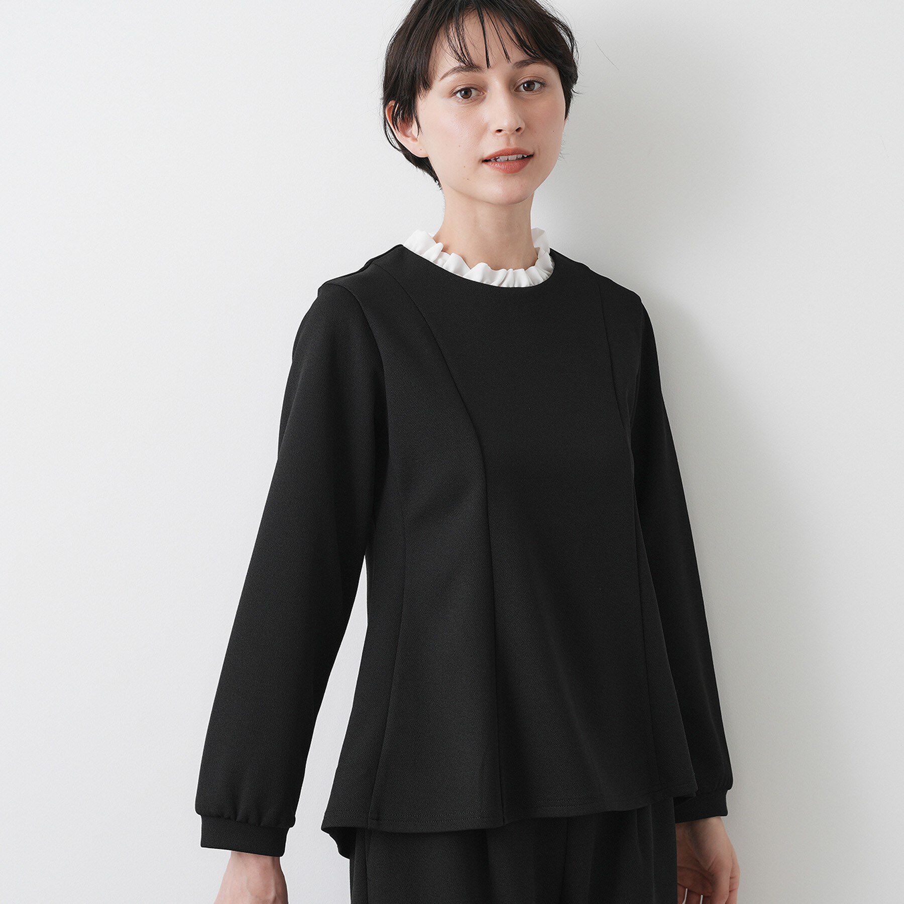 Dessin「【入卒/セレモニー/セットアップ可能】カットジョーゼット2WAYトップス」|シャツ・ブラウス|