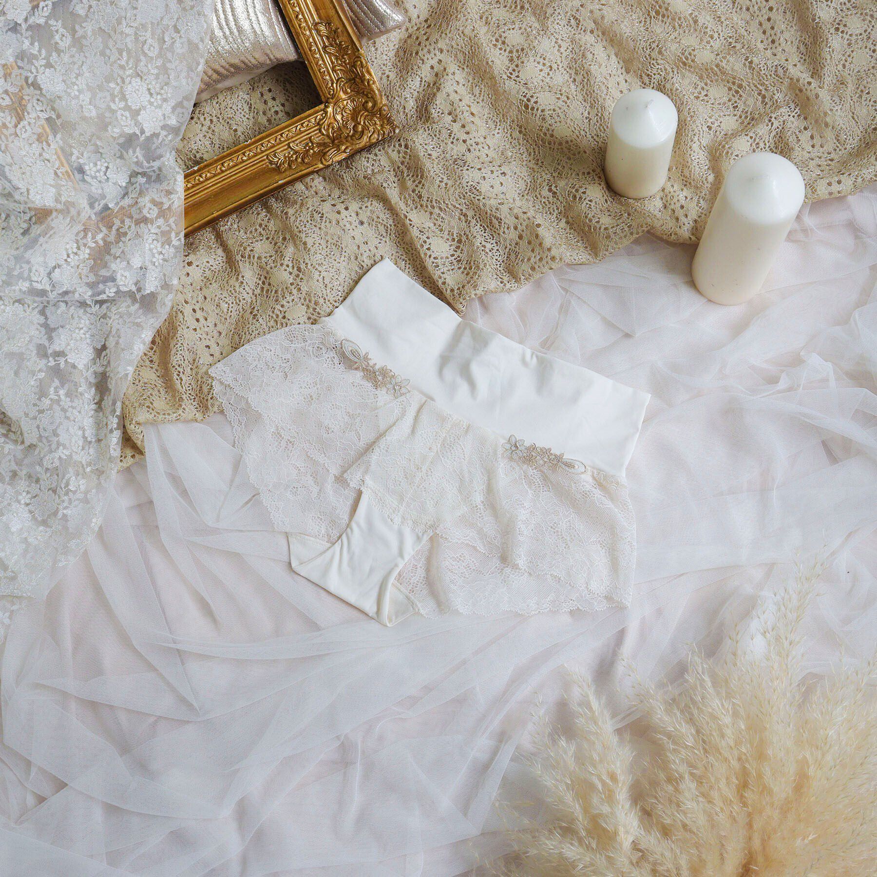 Risa Magli「スカイラー おやすみショーツ」|インナー|ゴールド(007)