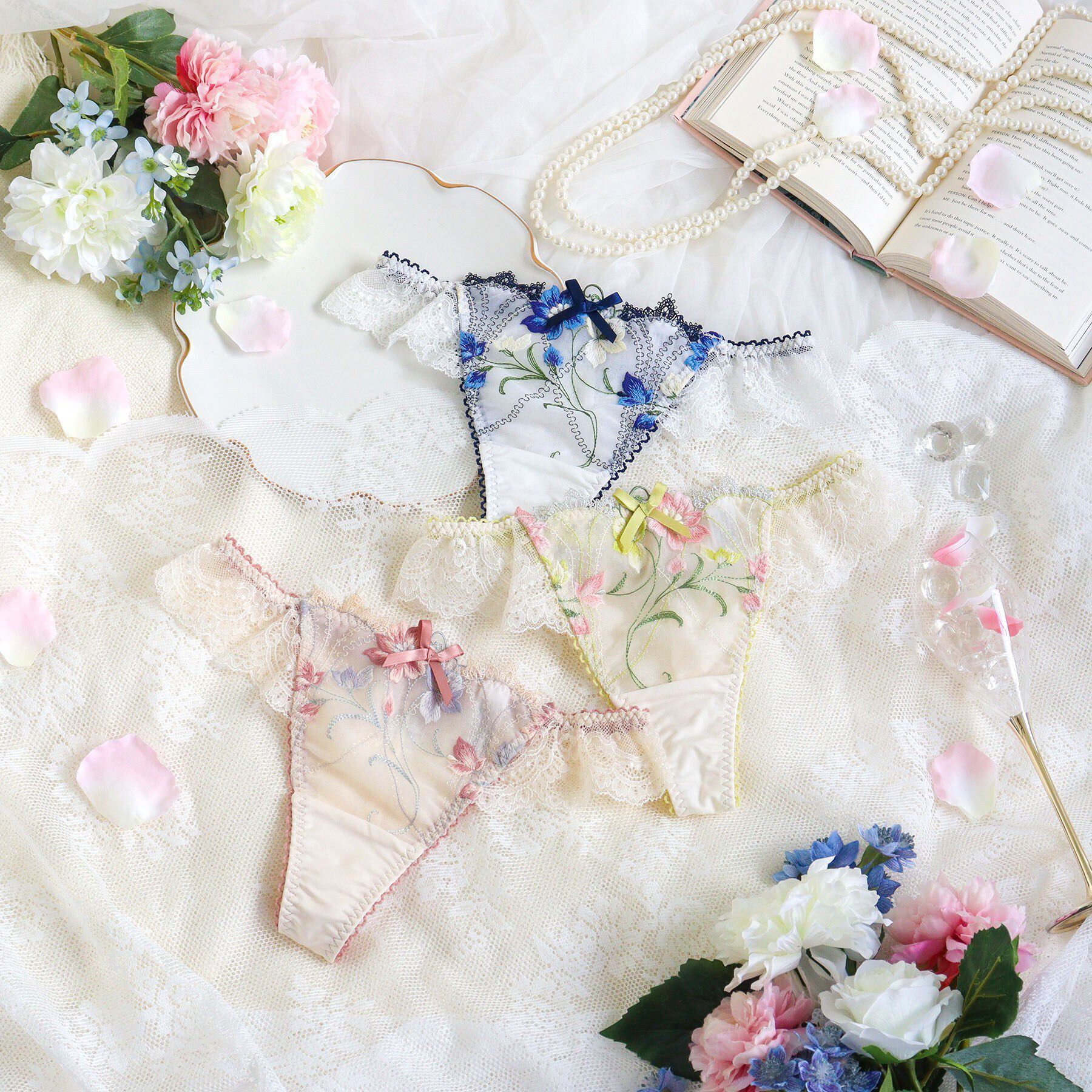 Risa Magli「テリン Tバックショーツ」|インナー|