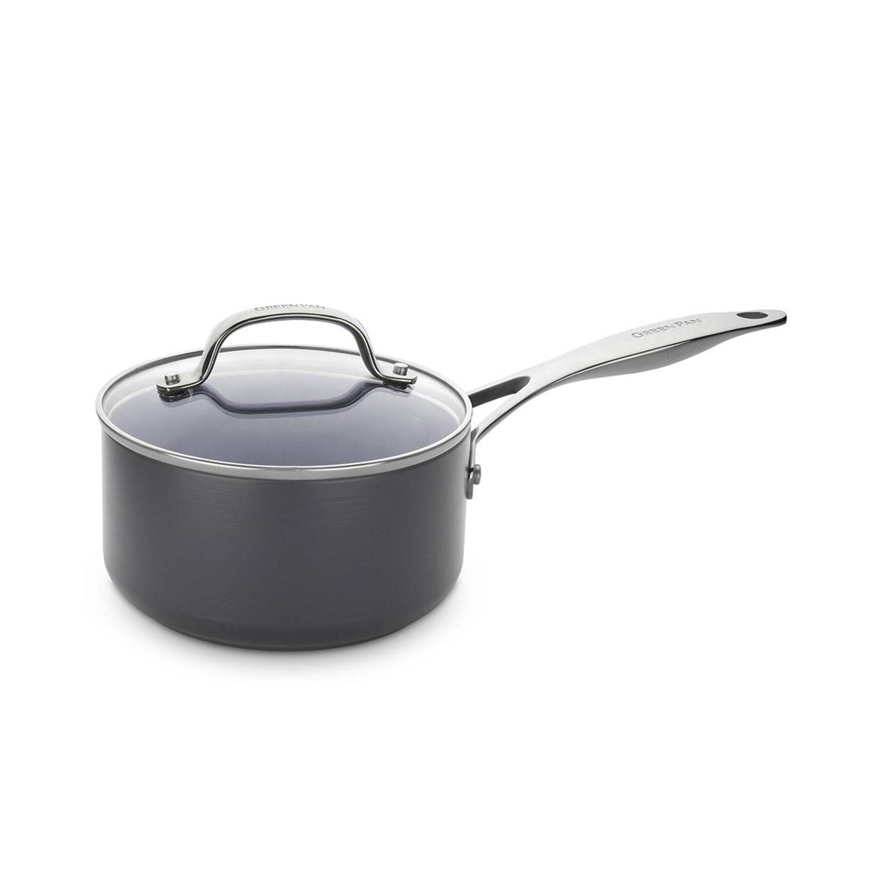 212 KITCHEN STORE「ヴェニスプロ ソースパン 18cm蓋付 ＜GreenPan グリーンパン＞」|食器・キッチングッズ|グレー(879)