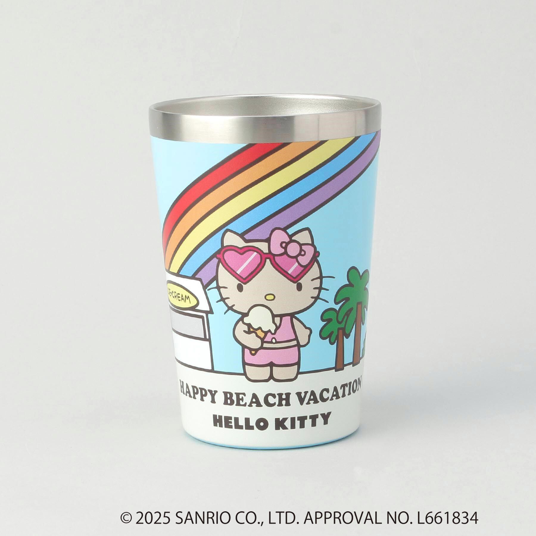 212 KITCHEN STORE「日焼けハローキティ ステンレスタンブラー BL」|その他|