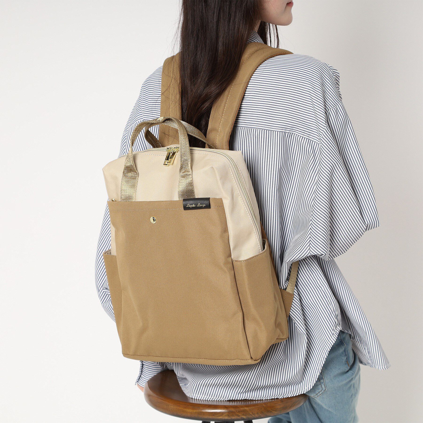 Ober Tashe「撥水両立バッグ トート型リュック」|リュック|