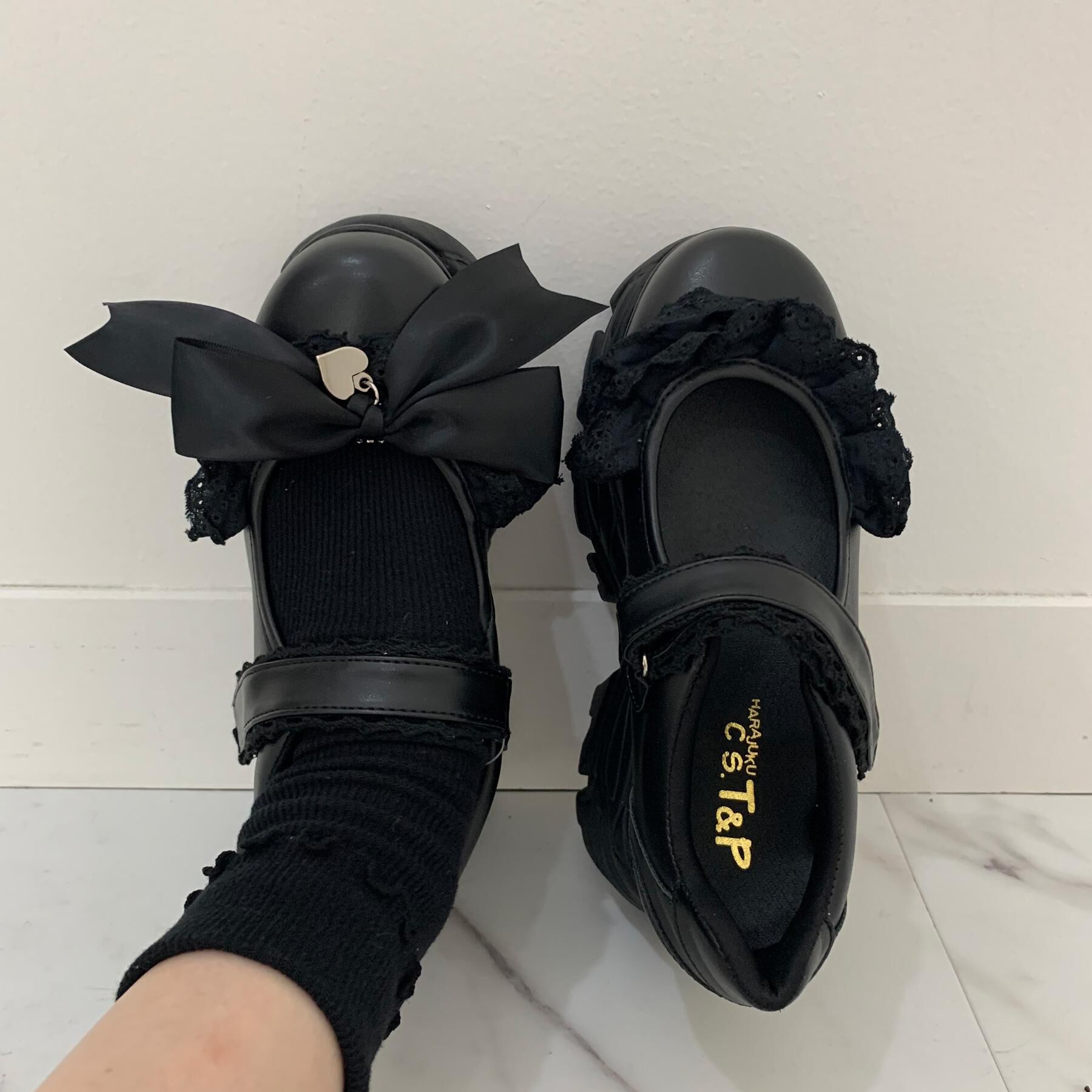 csT&P「夢見るシリーズ厚底2WAYスニーカー」|パンプス|