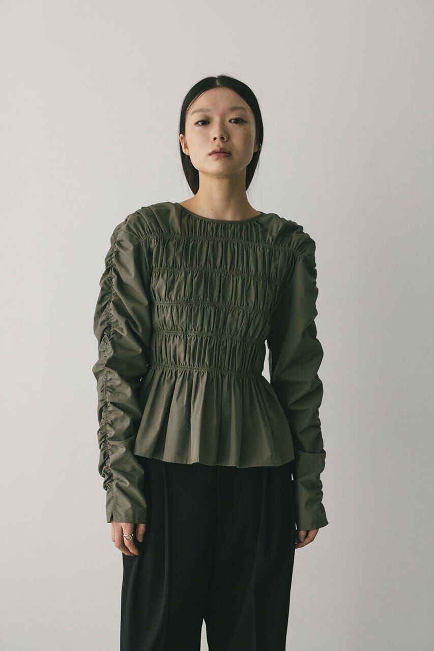 STYLEMIXER「シャーリングブラウス」|シャツ・ブラウス|