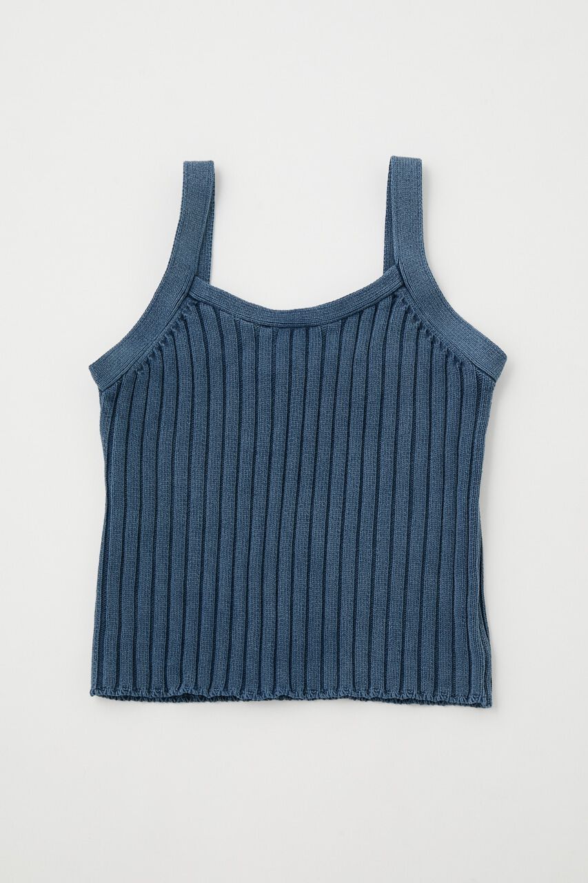 MOUSSY「STONE WASH ニットキャミソール」|タンクトップ|