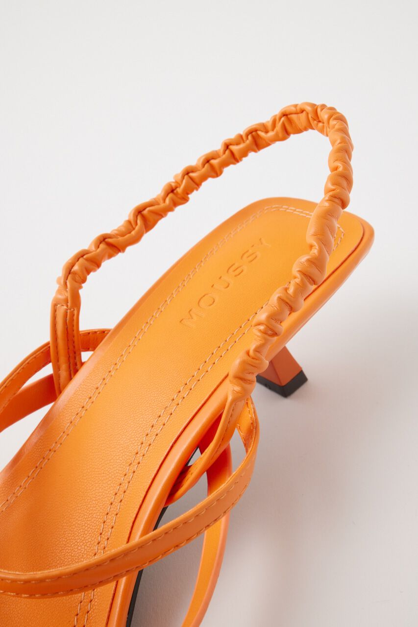 MOUSSY「SHIRRING STRAP TONGS サンダル」|サンダル|