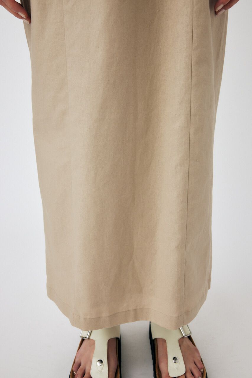 MOUSSY「LINEN COTTON MAXI キャミドレス」|ワンピース|