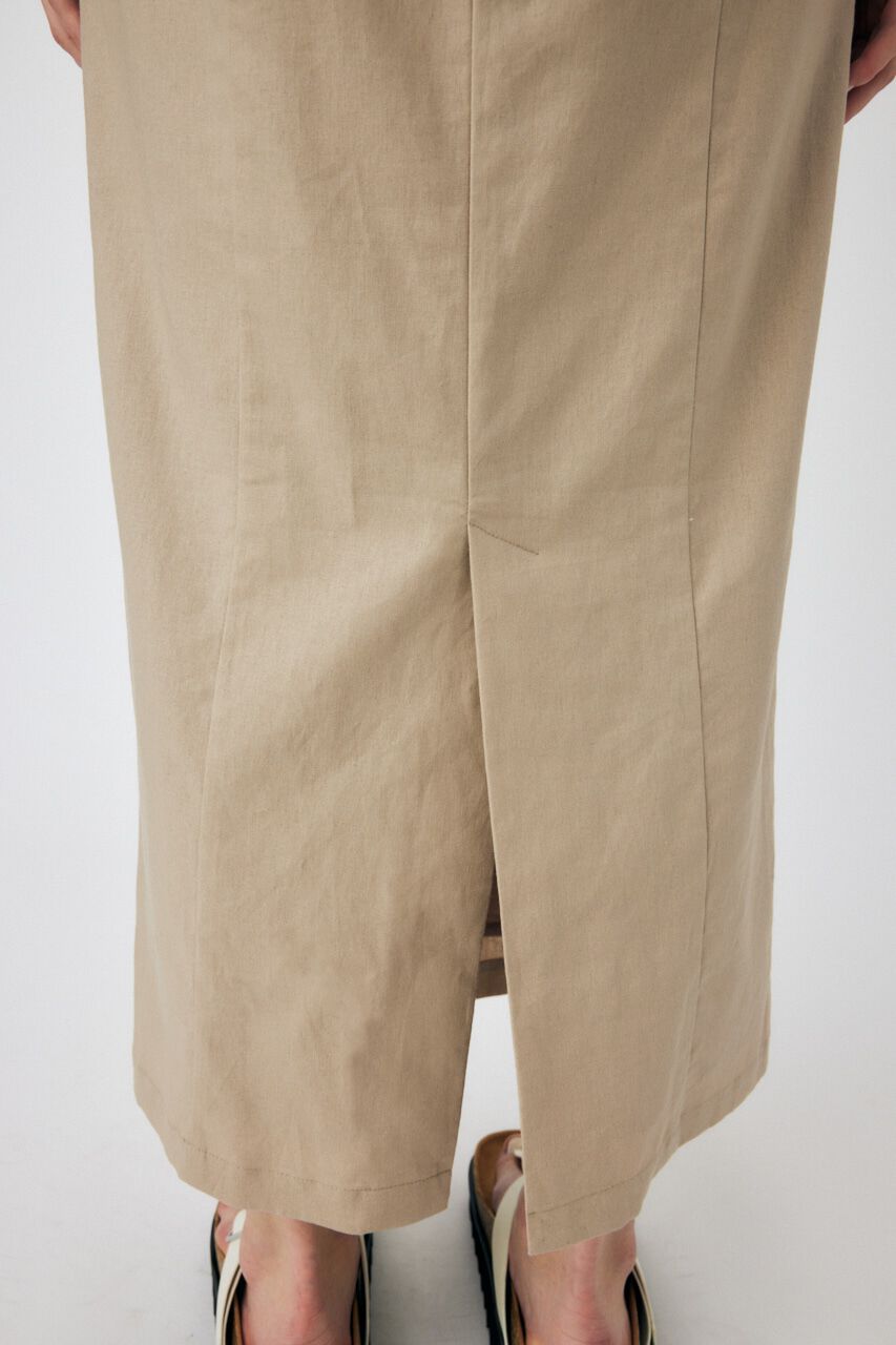 MOUSSY「LINEN COTTON MAXI キャミドレス」|ワンピース|