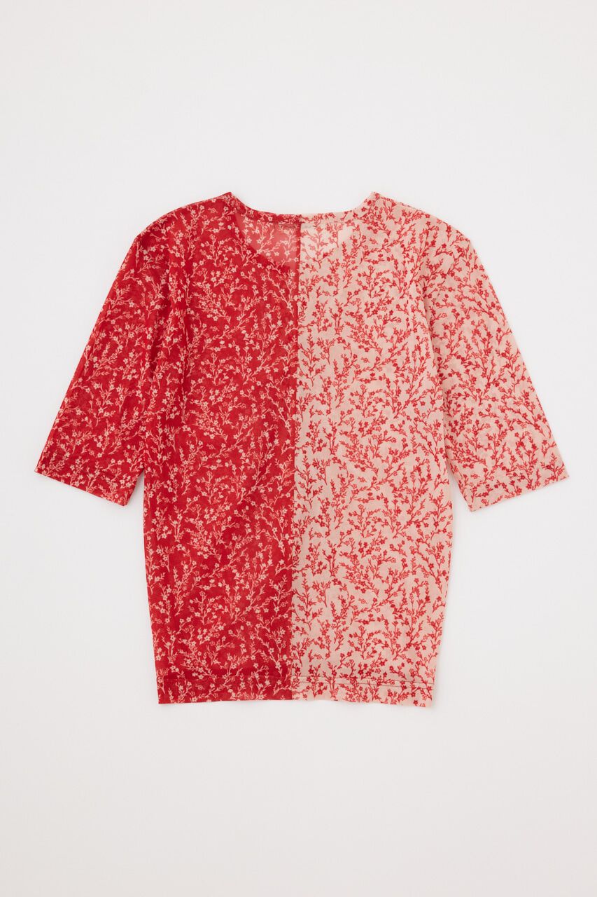 MOUSSY「ASYMMETRIC COLOR LACE UP トップス」|Tシャツ・カットソー|