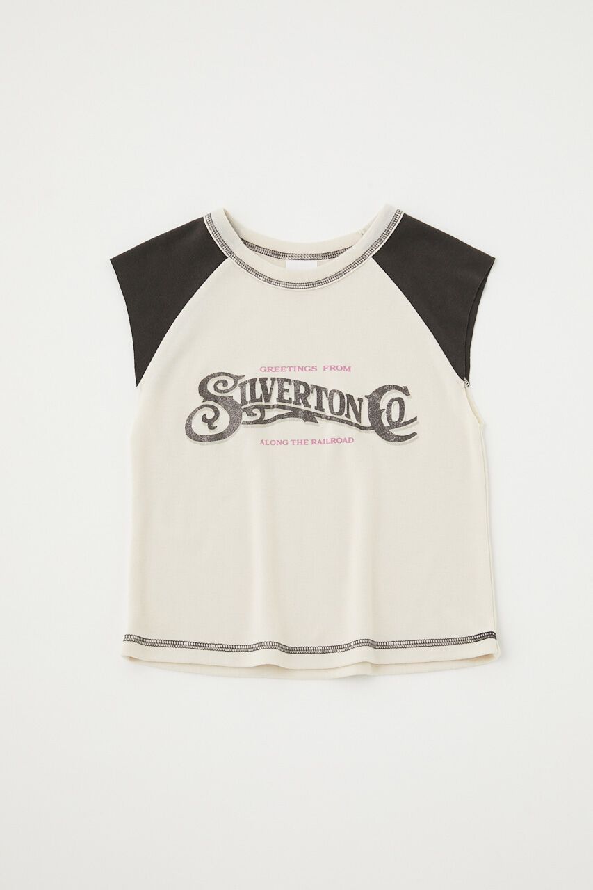 MOUSSY「TINY RAGLAN NS Tシャツ」|タンクトップ|