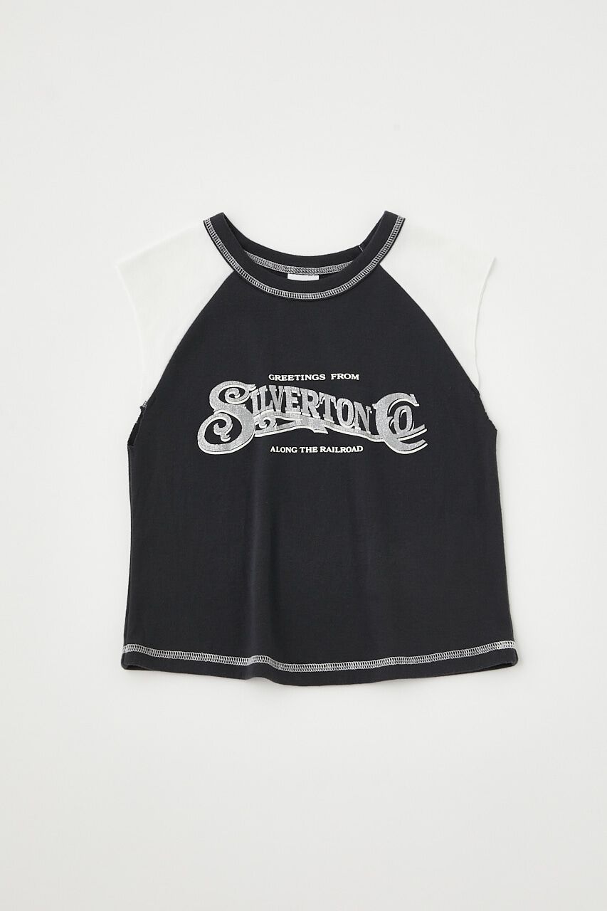 MOUSSY「TINY RAGLAN NS Tシャツ」|タンクトップ|