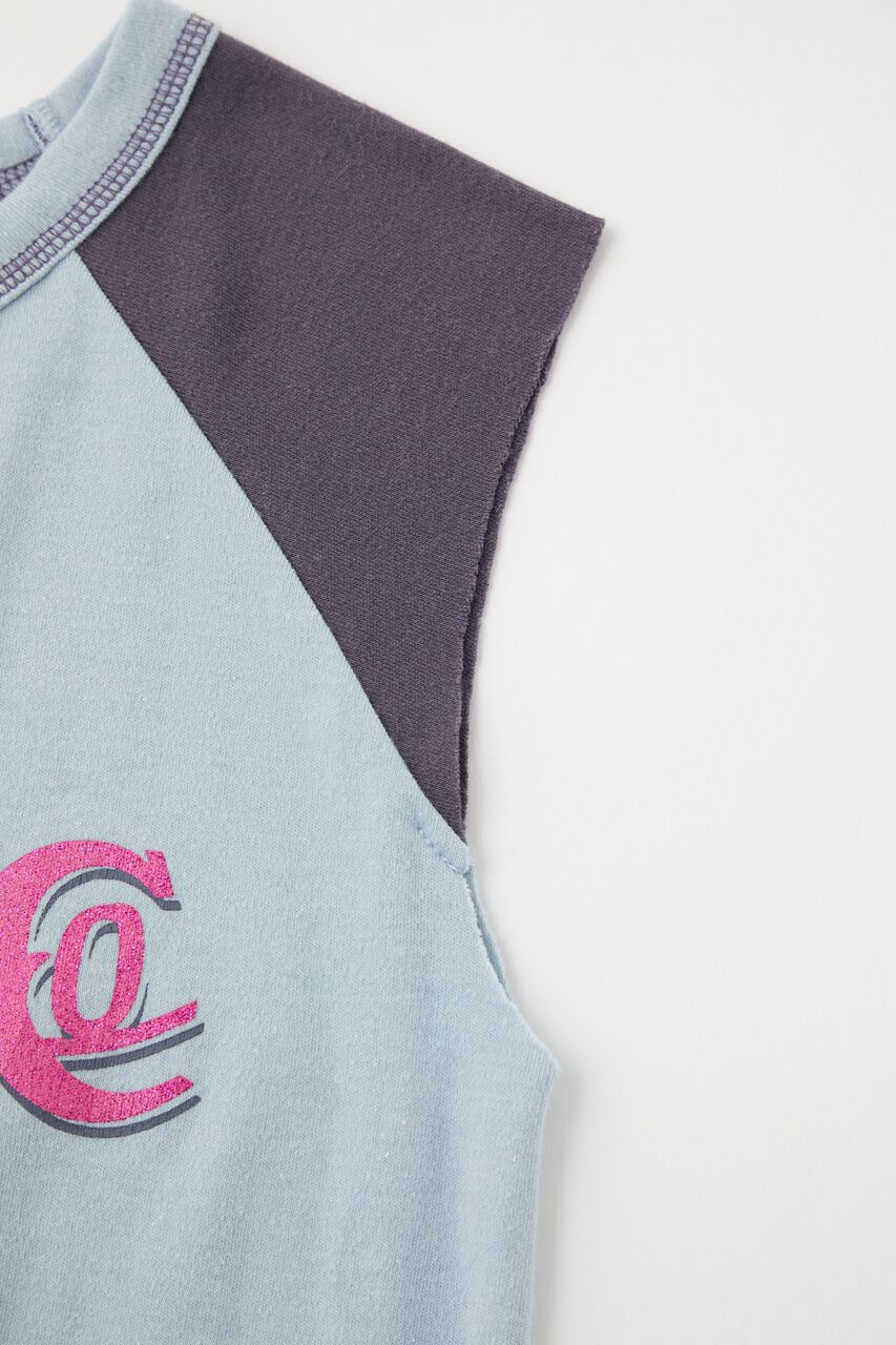 MOUSSY「TINY RAGLAN NS Tシャツ」|タンクトップ|