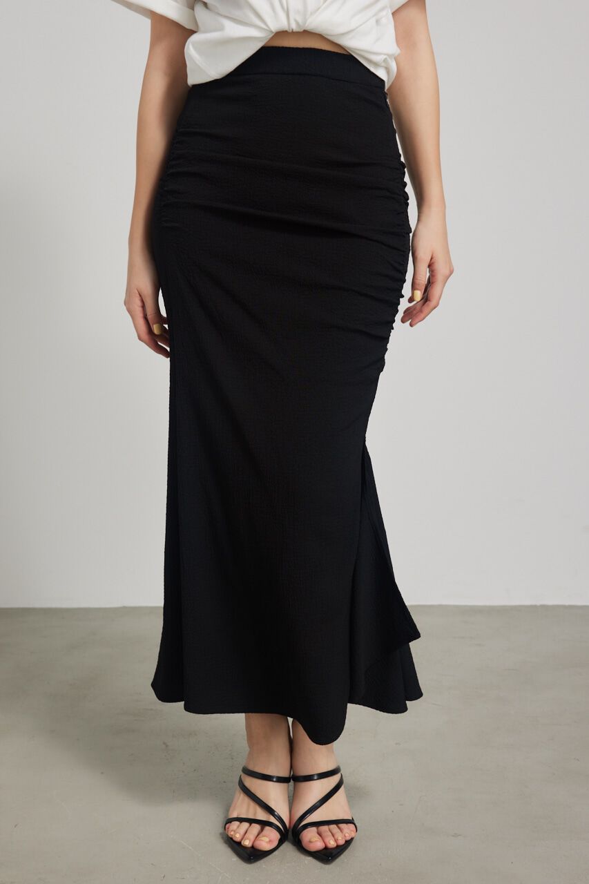 rienda「ギャザーマーメイドJ/W SK」|スカート|