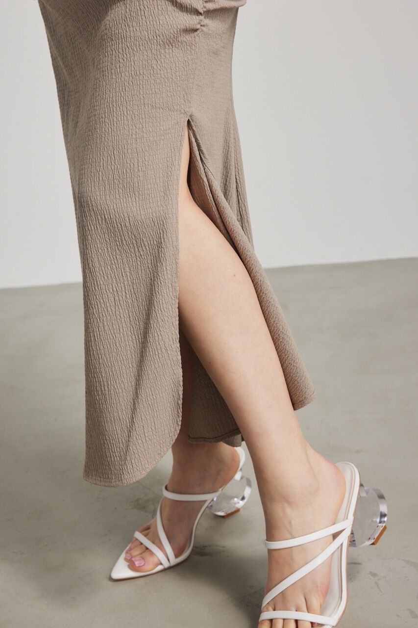 rienda「ギャザーマーメイドJ/W SK」|スカート|