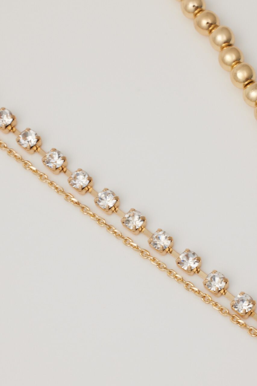 rienda「メタリックハートネックレス」|ネックレス|