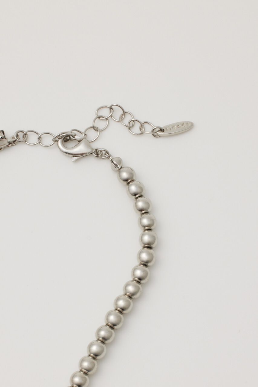 rienda「メタリックハートネックレス」|ネックレス|