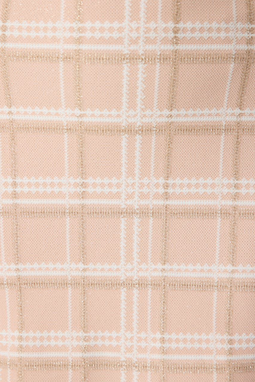 rienda「リボンデザインツイードニットワンピース」|ワンピース|