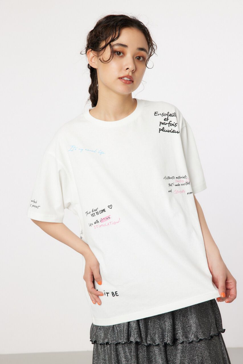 RODEO CROWNS「message Tシャツ」|Tシャツ・カットソー|