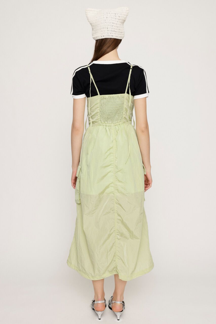 SLY「FRONT ZIP GATHER CAMI ワンピース」|ワンピース|