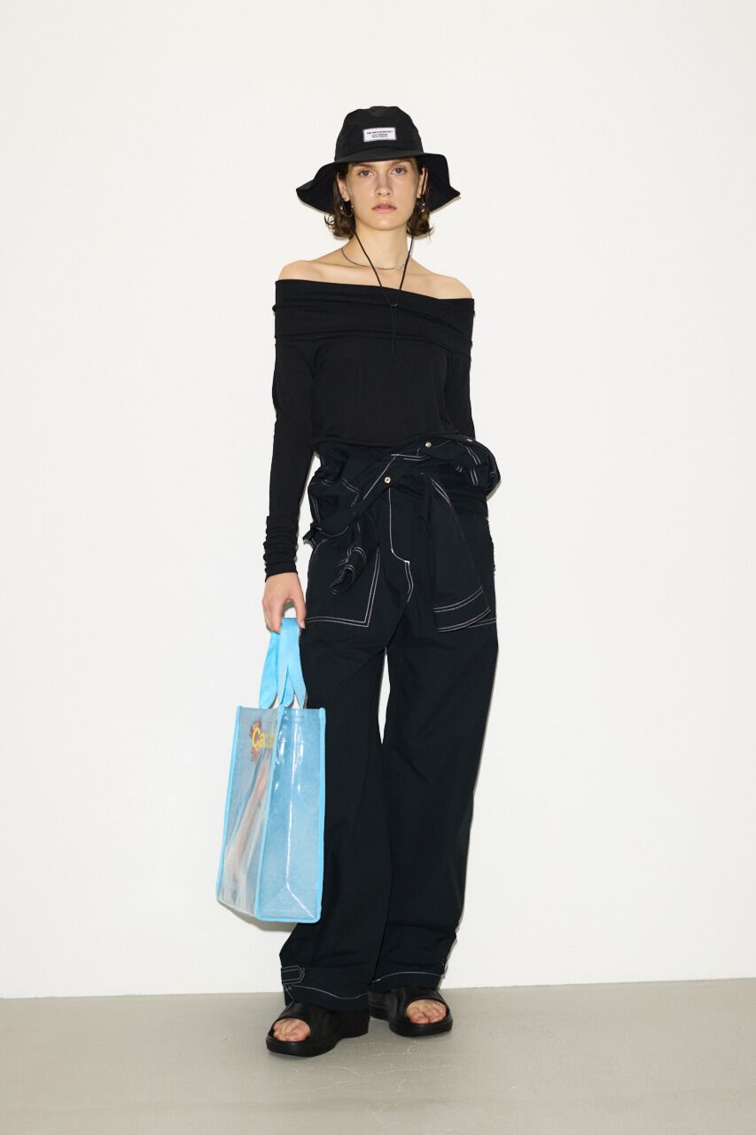 SLY「STRETCH OFF SHOULDER トップス」|Tシャツ・カットソー|