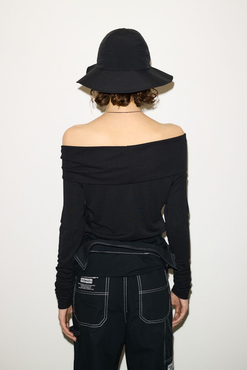 SLY「STRETCH OFF SHOULDER トップス」|Tシャツ・カットソー|