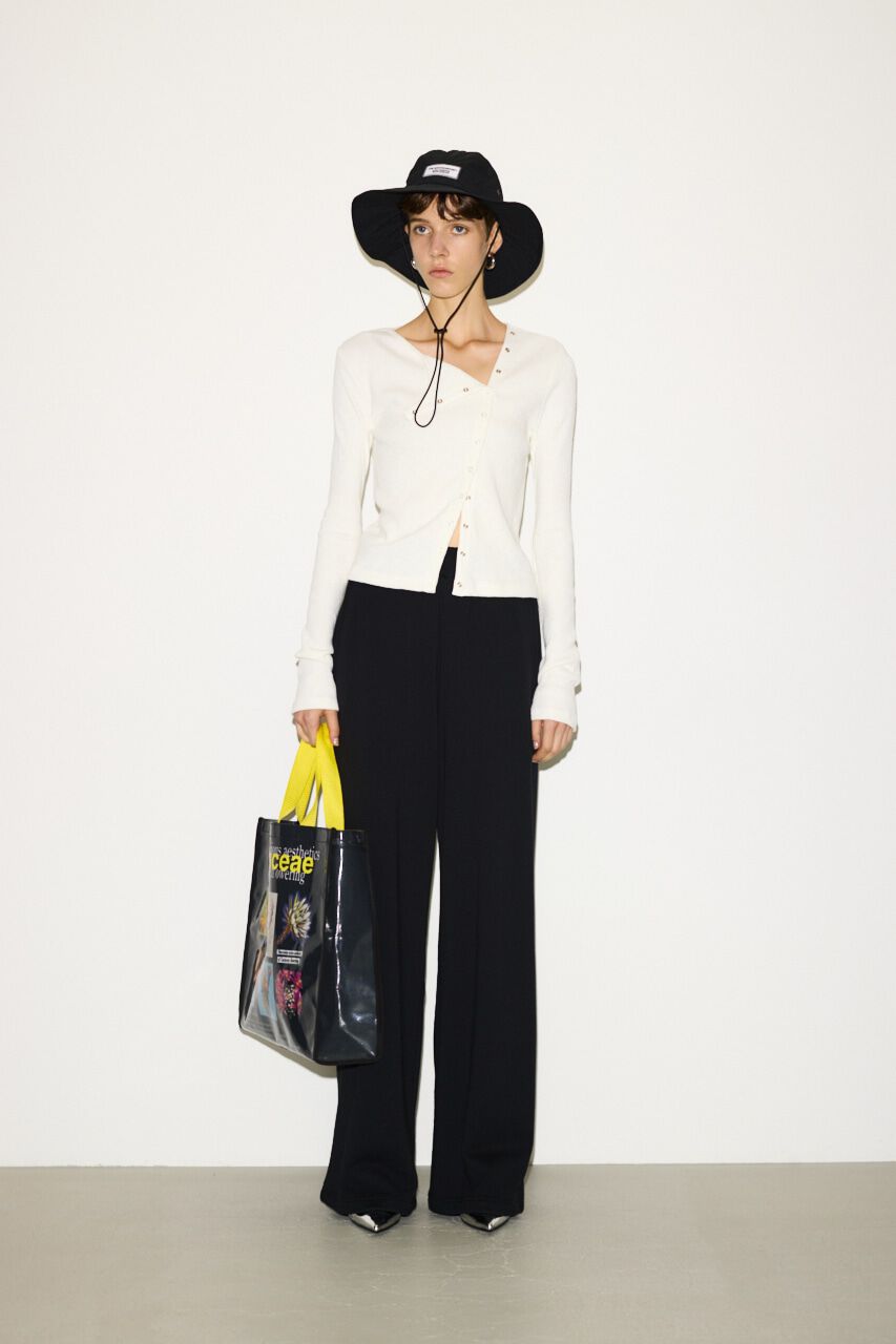 SLY「SLANT BUTTON L／S トップス」|Tシャツ・カットソー|