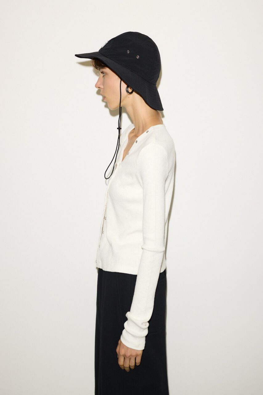 SLY「SLANT BUTTON L／S トップス」|Tシャツ・カットソー|