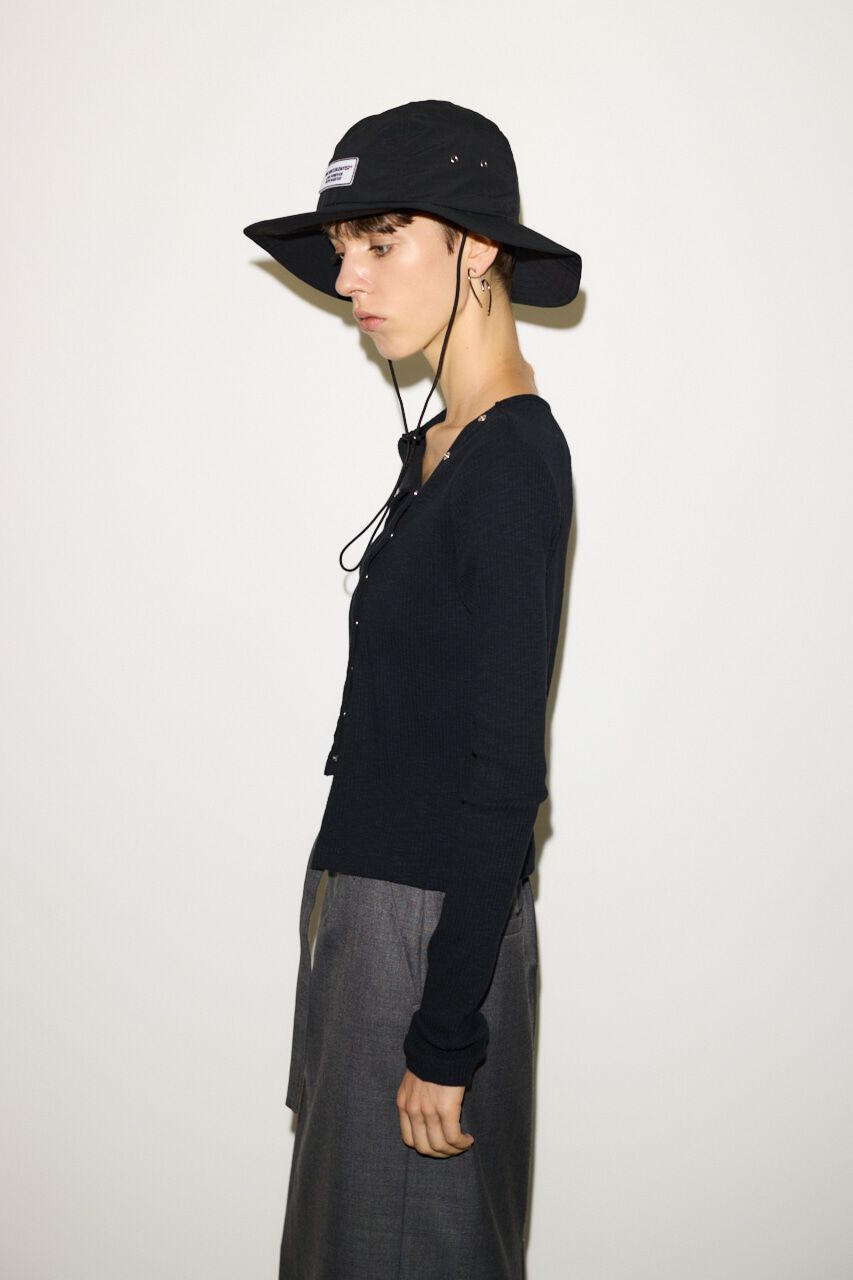 SLY「SLANT BUTTON L／S トップス」|Tシャツ・カットソー|