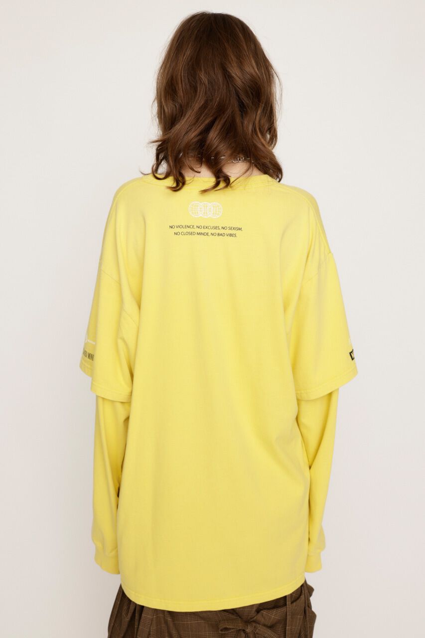 SLY「TM LAYERED C／N トップス」|Tシャツ・カットソー|