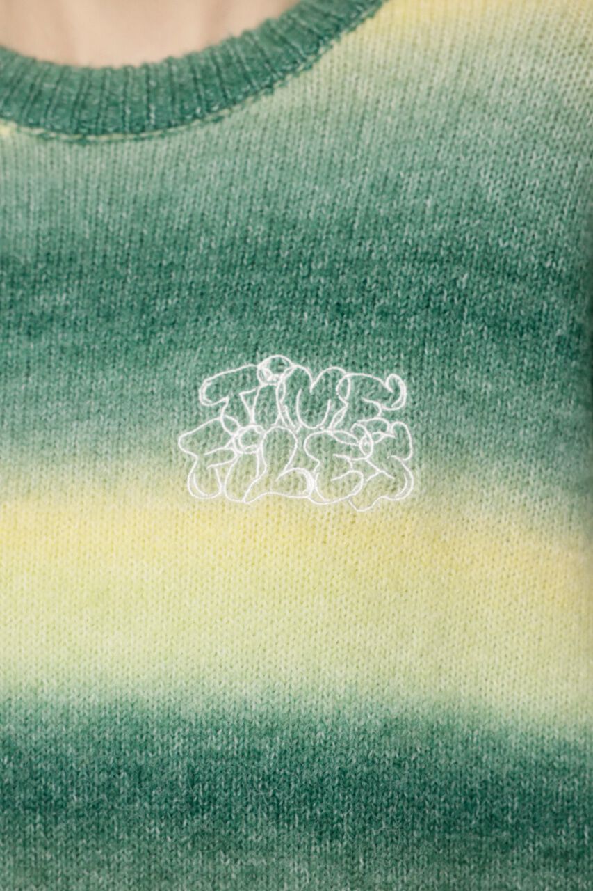 SLY「FRONT LOGO LOOSE トップス」|ニット・セーター|