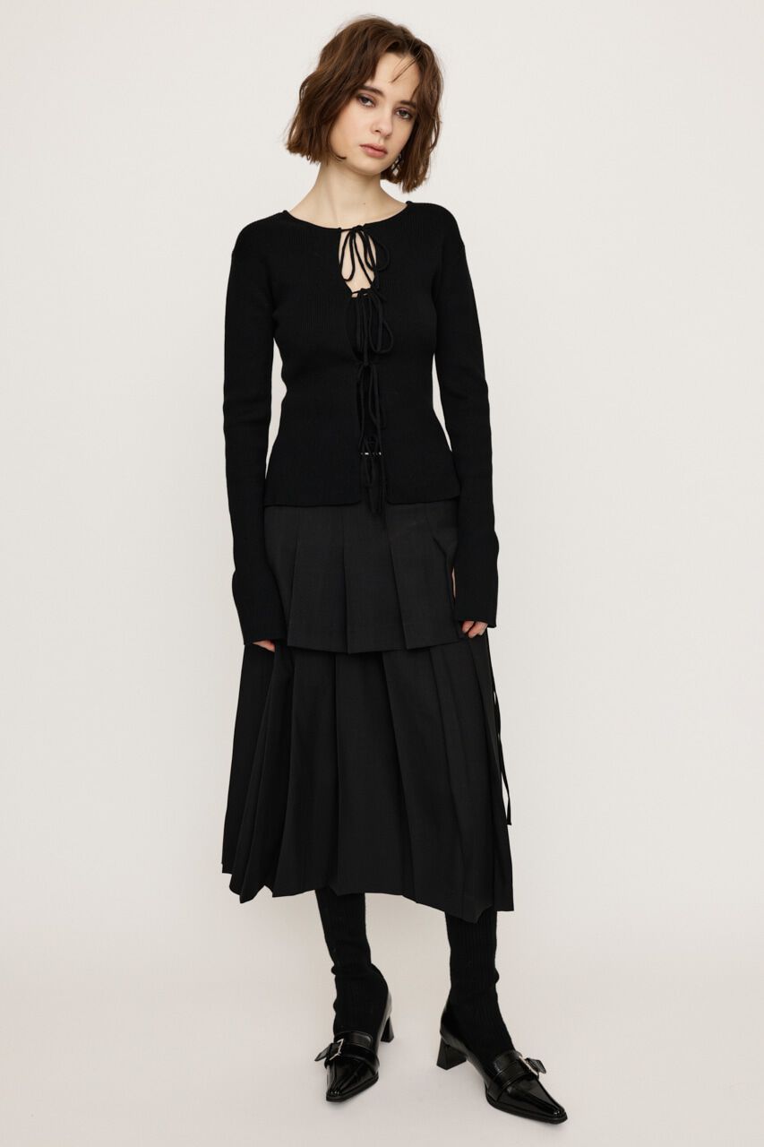 SLY「LAYERED PLEATS スカート」|スカート|