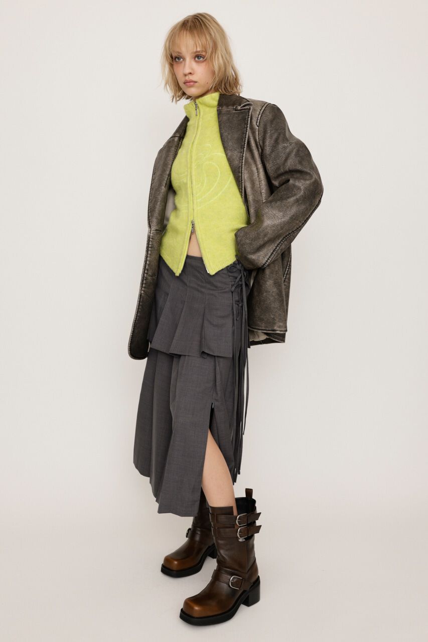 SLY「LAYERED PLEATS スカート」|スカート|