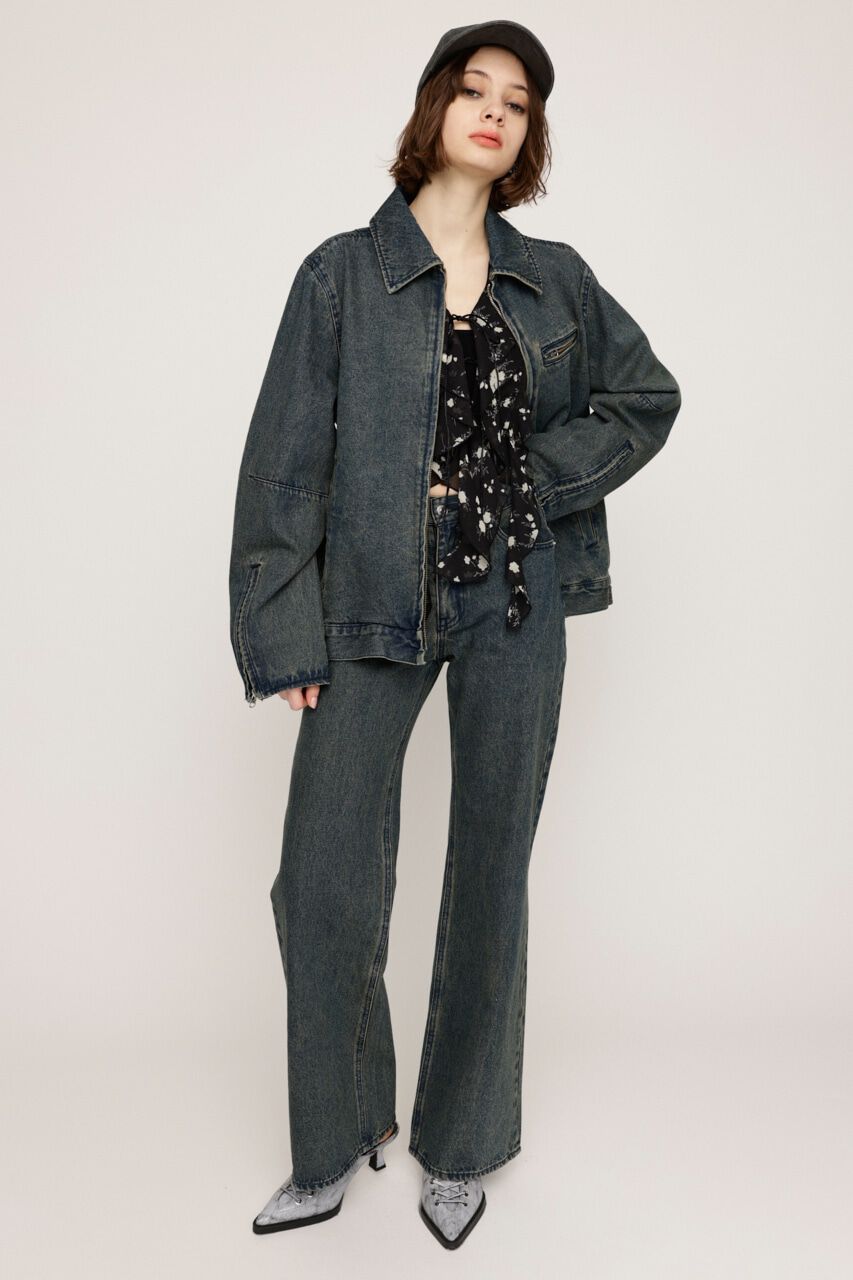 SLY「J／W STRAIGHT PT-BE」|デニム|