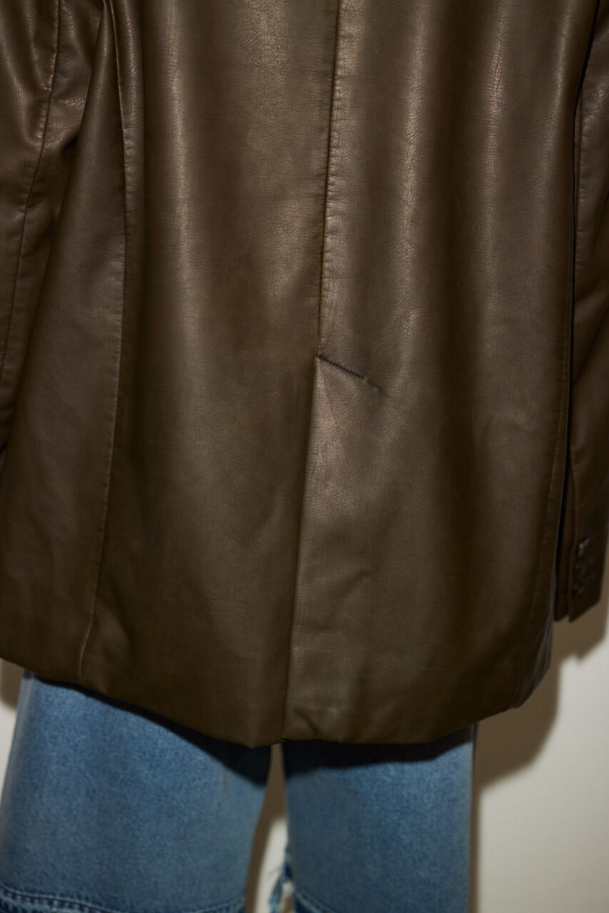 SLY「F／LEATHER BOXY ジャケット」|その他|