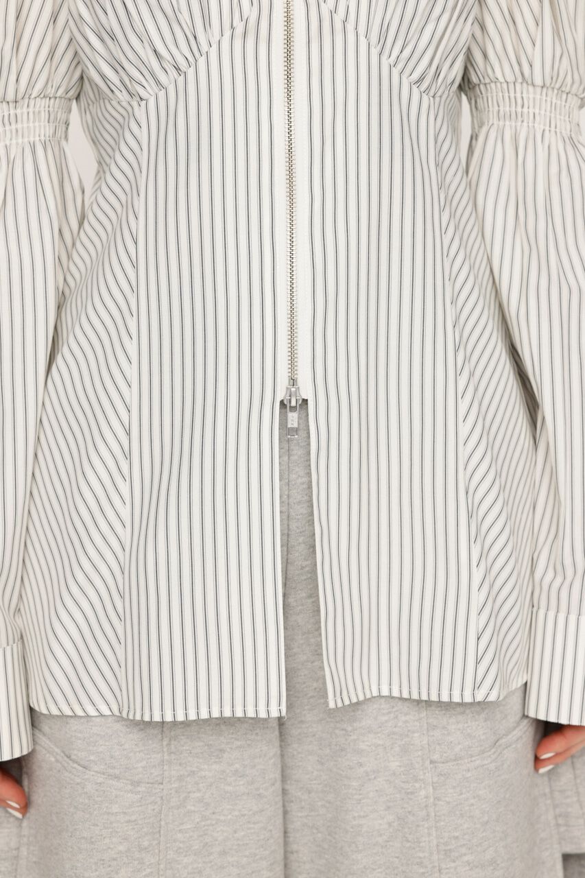 SLY「FRONT ZIP SH ブラウス」|シャツ・ブラウス|