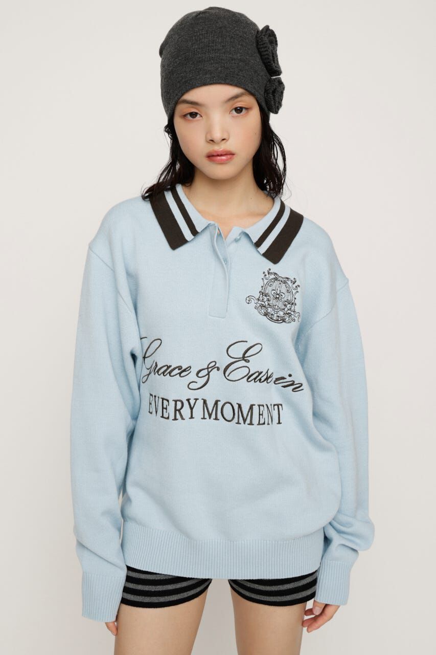 SLY「OVER SIZE JQ トップス」|ニット・セーター|