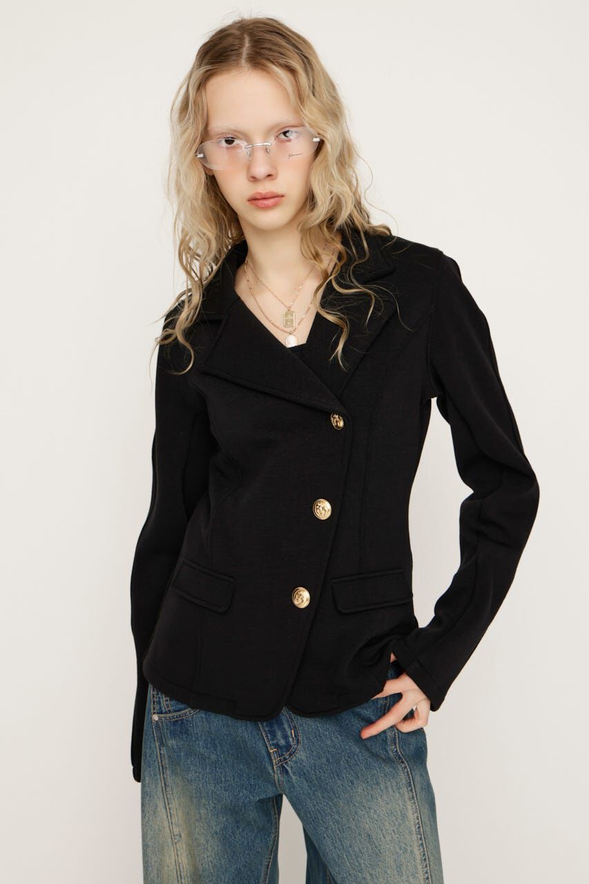 SLY「KNITTING MANNISH TAILORED ジャケット」|その他|