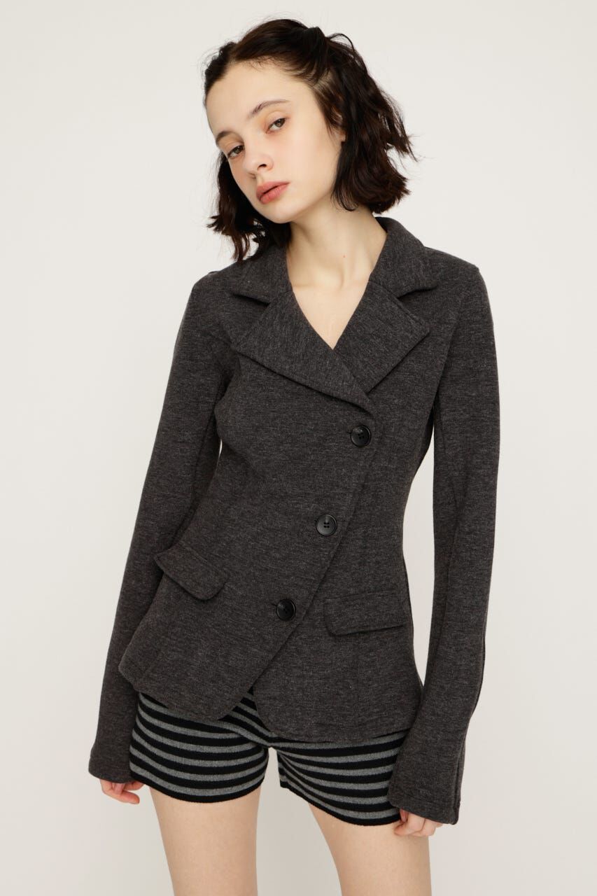 SLY「KNITTING MANNISH TAILORED ジャケット」|その他|