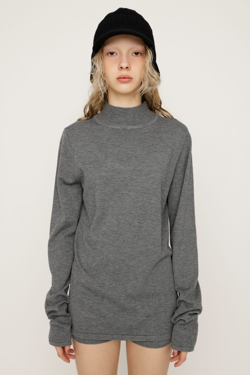 SLY「H／N KNIT チュニック」|ニット・セーター|
