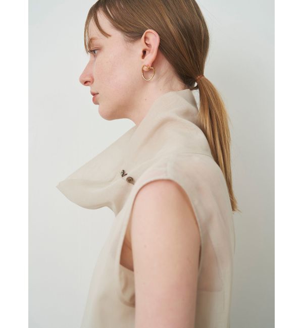 ELENDEEK「OFF NECK SHEER OP」|ワンピース|