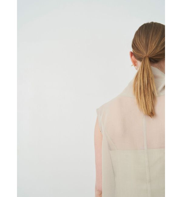 ELENDEEK「OFF NECK SHEER OP」|ワンピース|